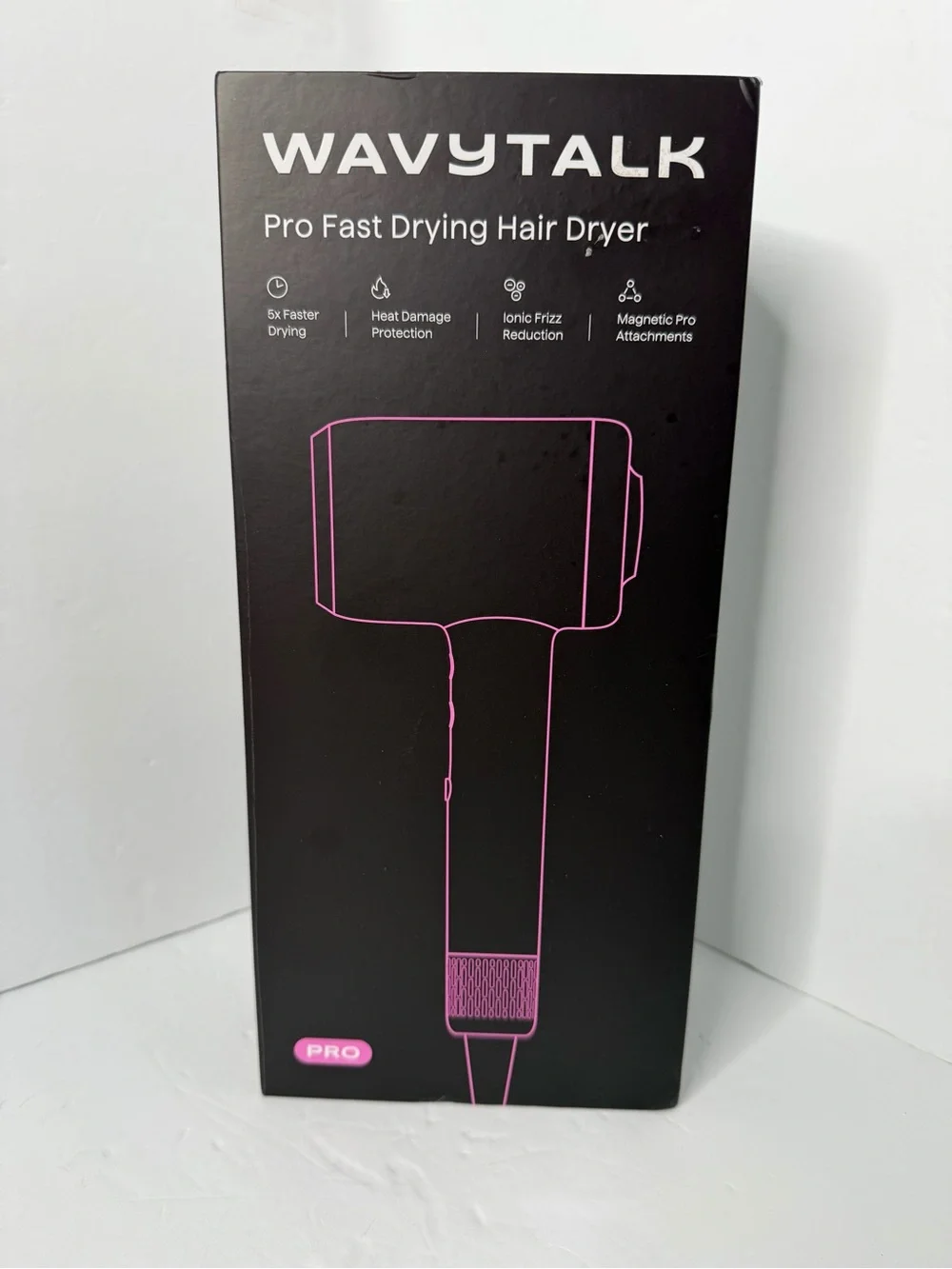Pink Wavytalk Turblow Pro Fast Drying Blow Dryer